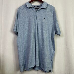 Hurley Polo Short Sleeve Mens Ultra Soft Stretch Moisture Wicking Performance XL